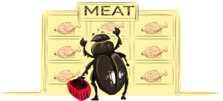 Do scarabs really eat flesh? Do scarabs really eat flesh?